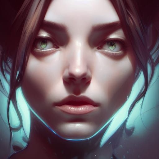 Detailed Portrait with Dynamic Lighting