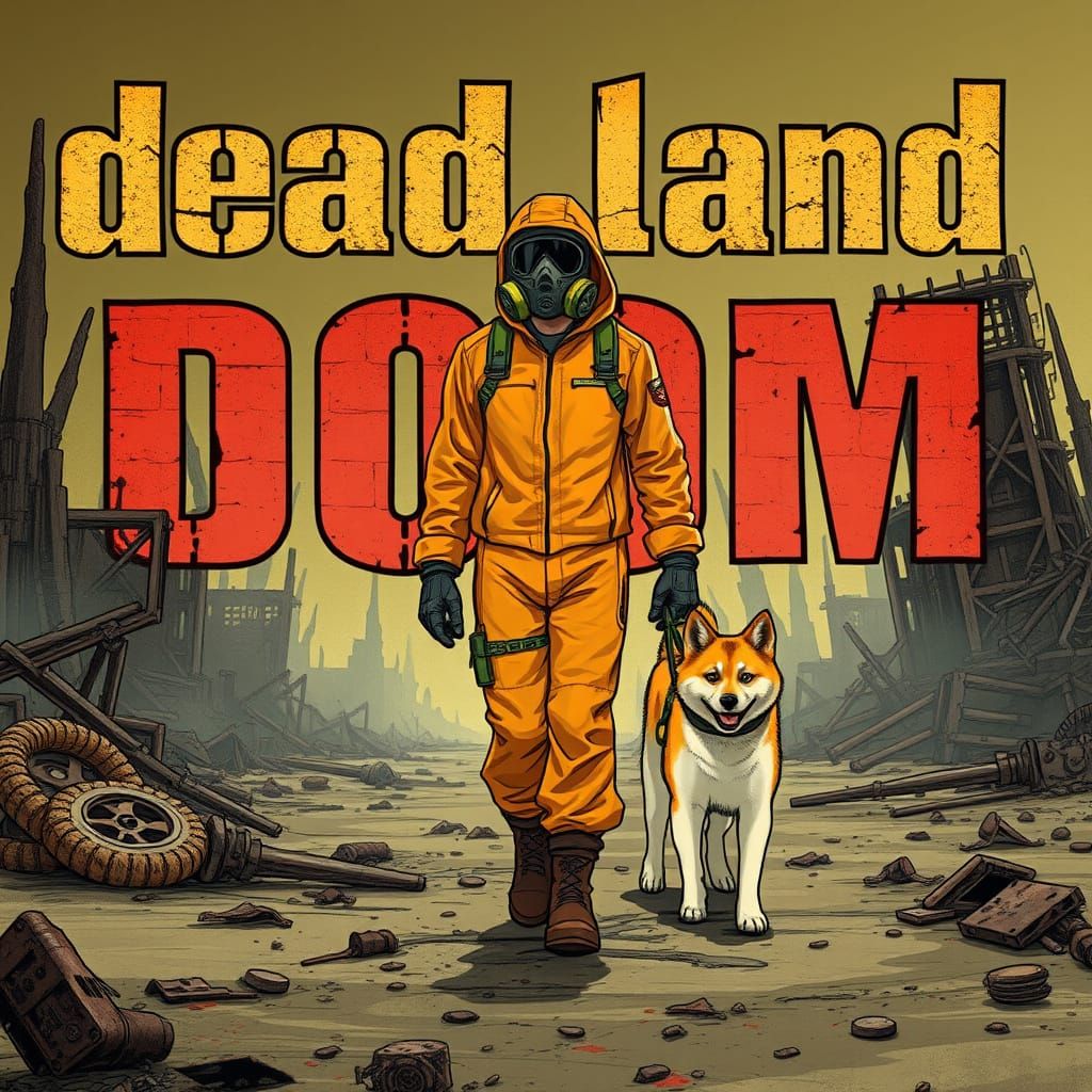 Post-Apocalyptic Doom in Bold Letters Over a Haunting Anime ...