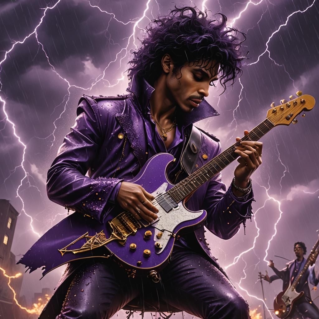 Prince Guitar Solo in Purple Rain