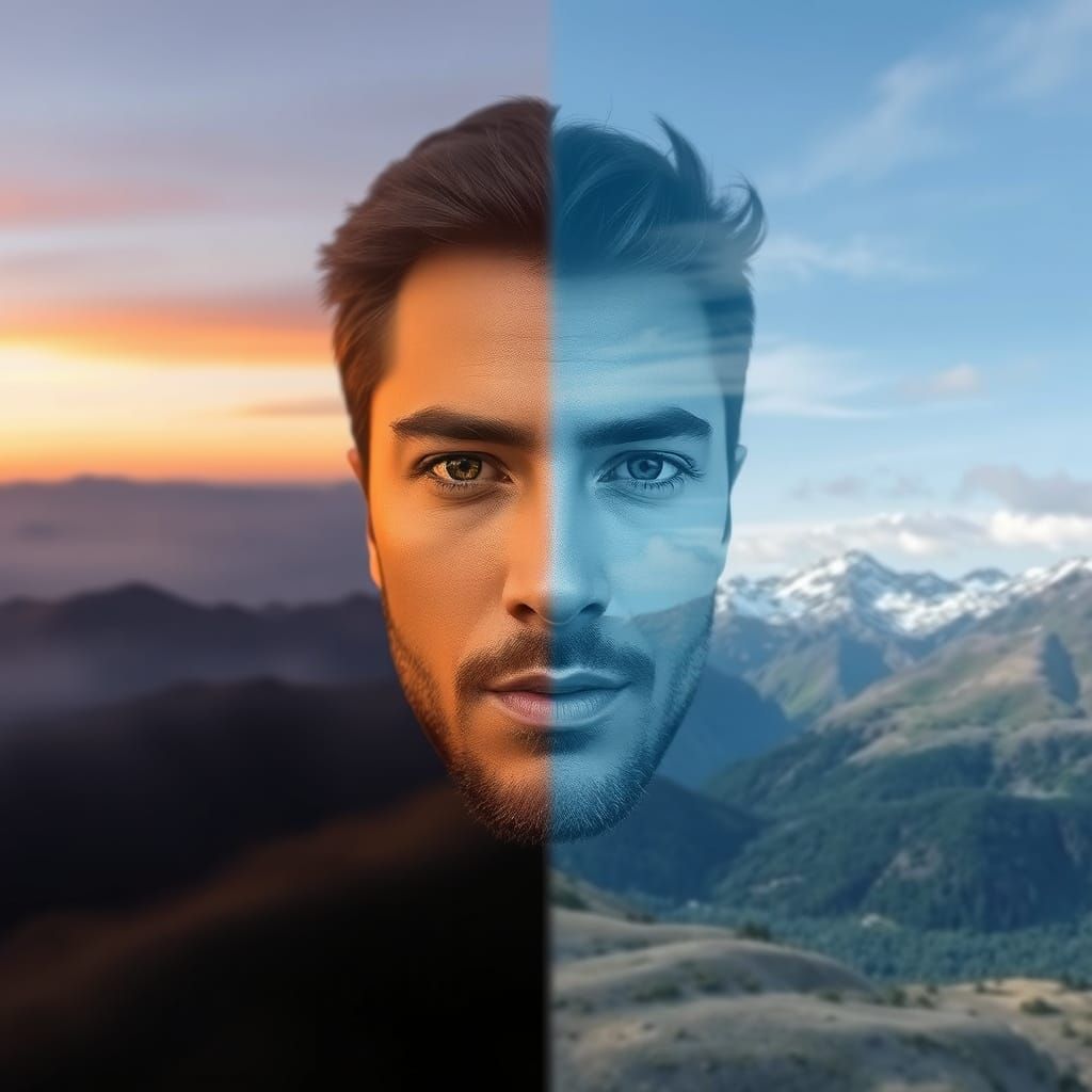 Surreal Mosaic Artwork