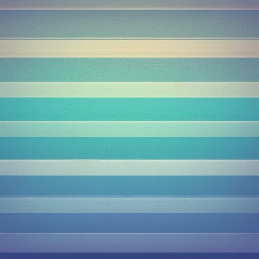 Iconic White Waves in Gradient Line Art