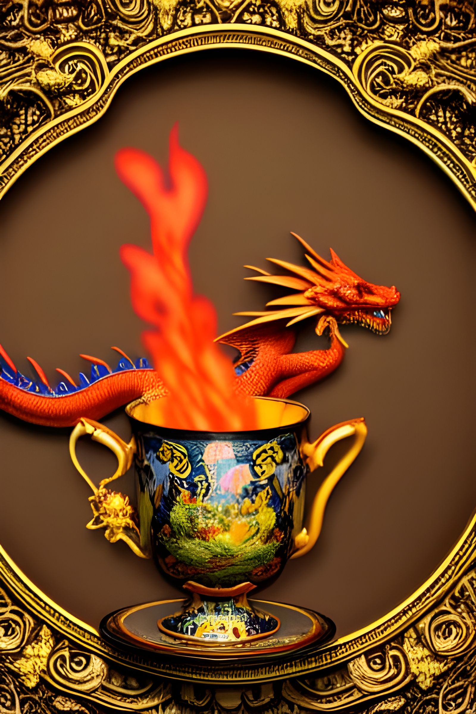 A fiery cup of tea