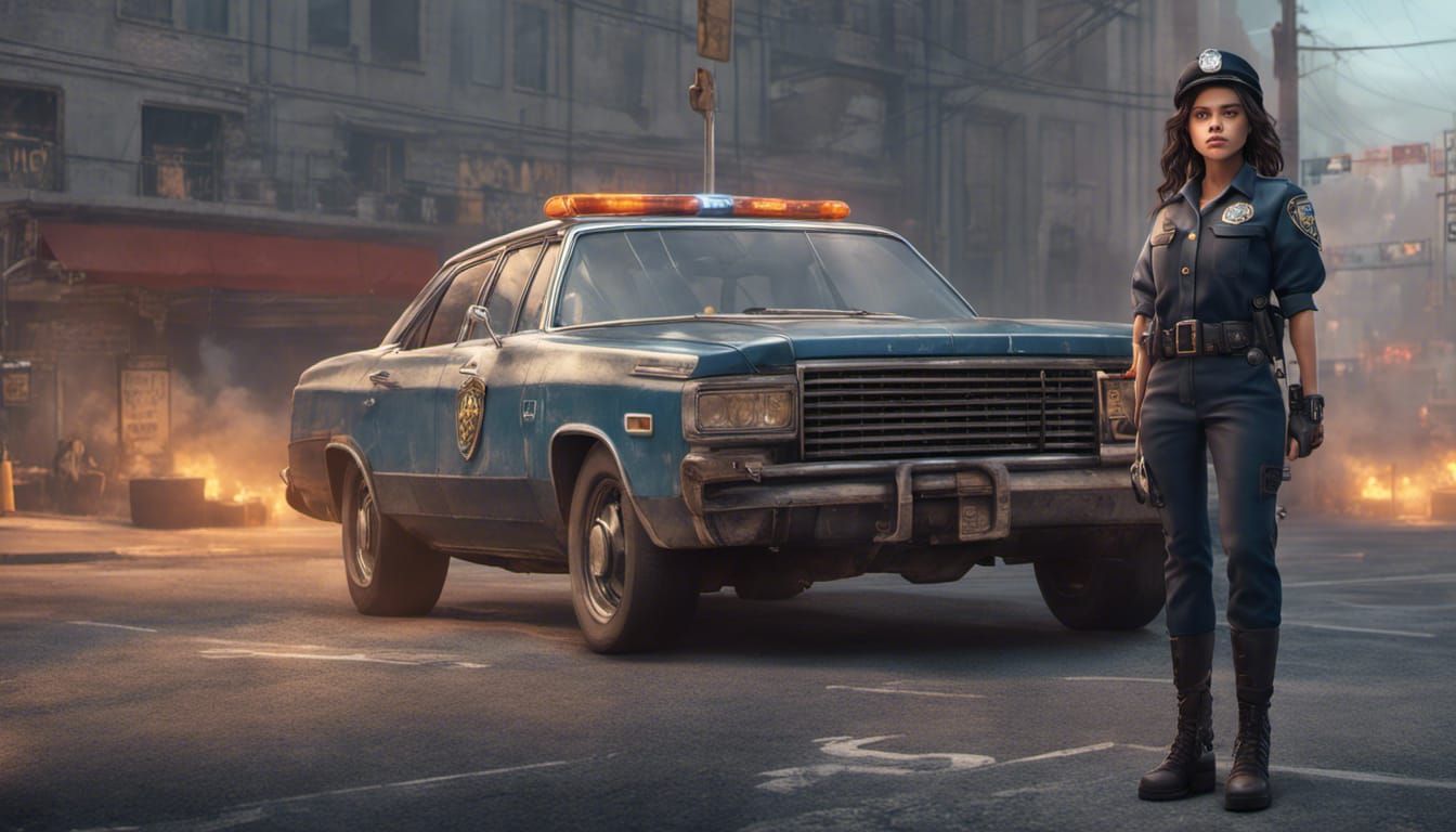 Jenna Ortega Police Officer