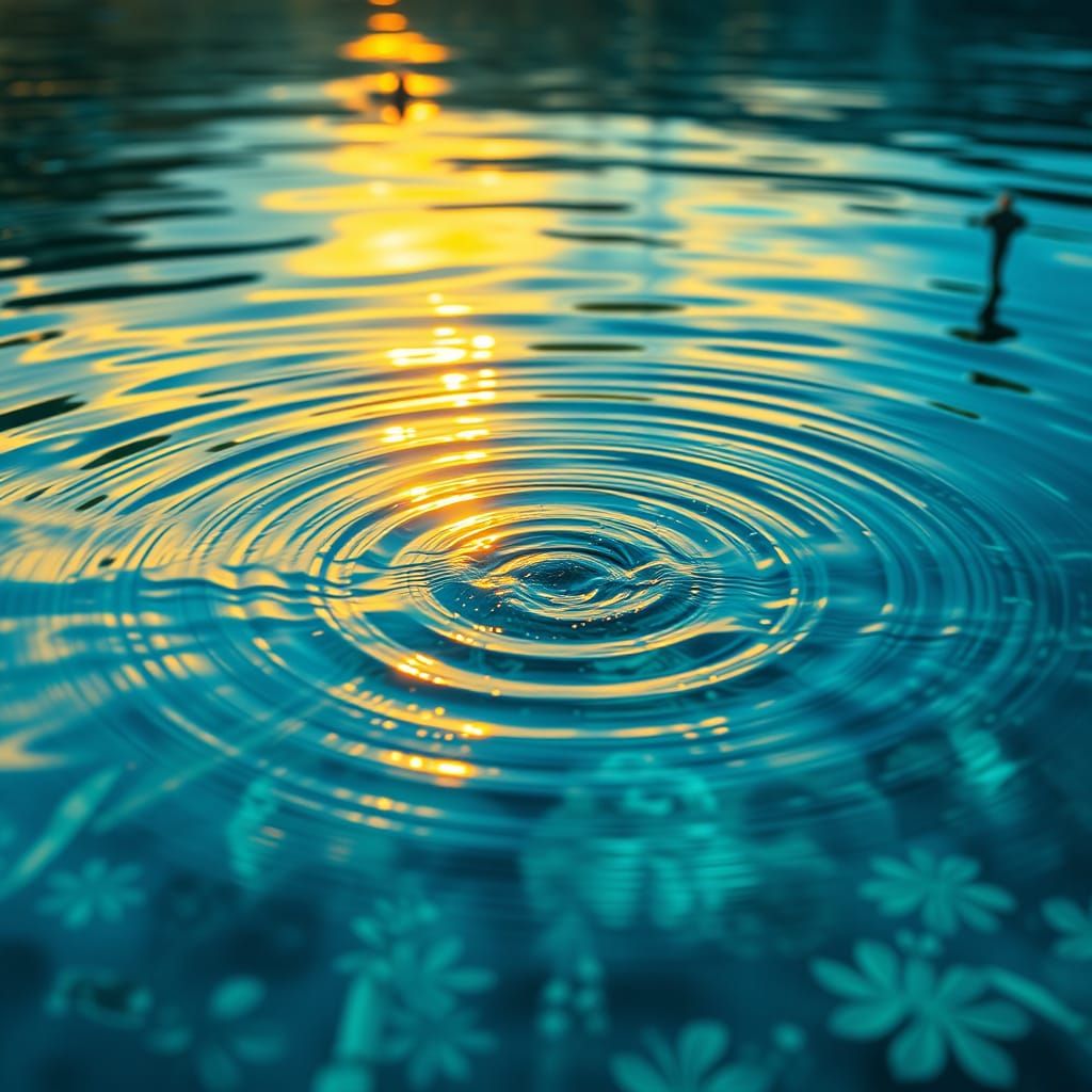 Ethereal Lake Scene in Unreal Engine 5 Style