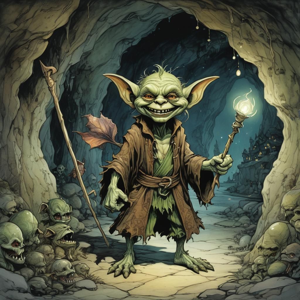 The Loony Goblin Wizard