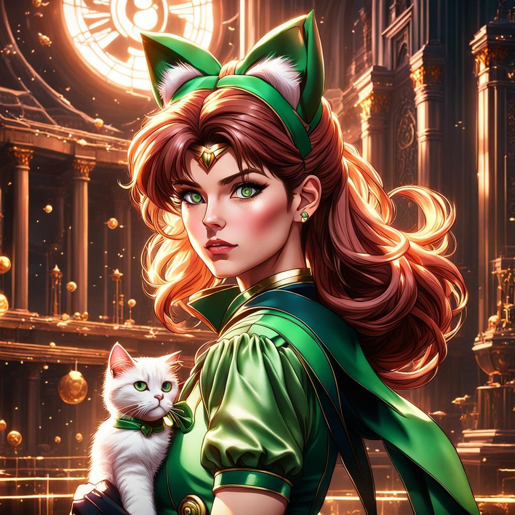 Sailor Jupiter with (cat ears)