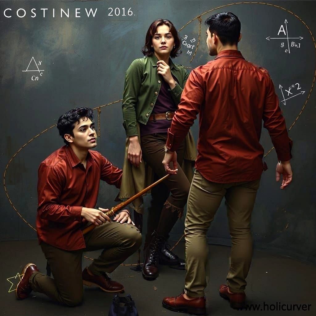 Abstract Mathematical Curves in Digital Art