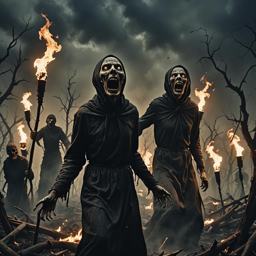 Dark Surrealist Agony in a Twisted Killing Field