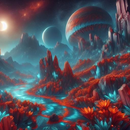 Alien Planet: No Man's Sky Concept Art