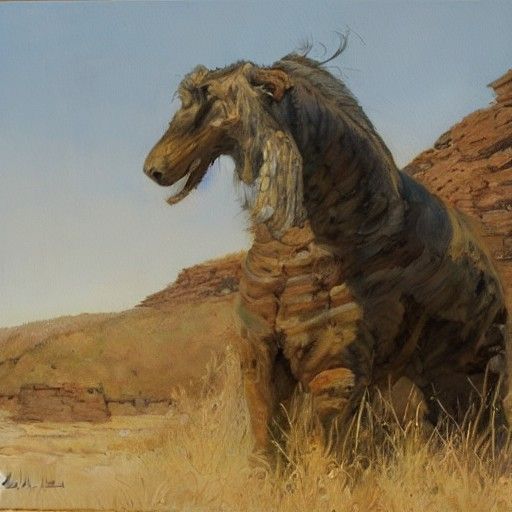 Qarb: Oil Painting in Gurney Style