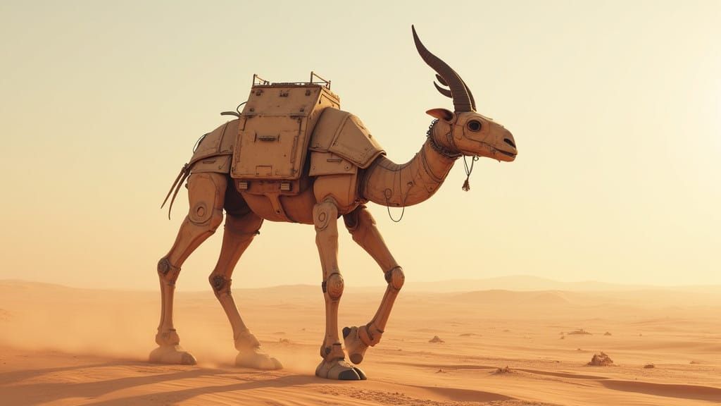 AT-AT With Anglo-Nubian Goat Ears