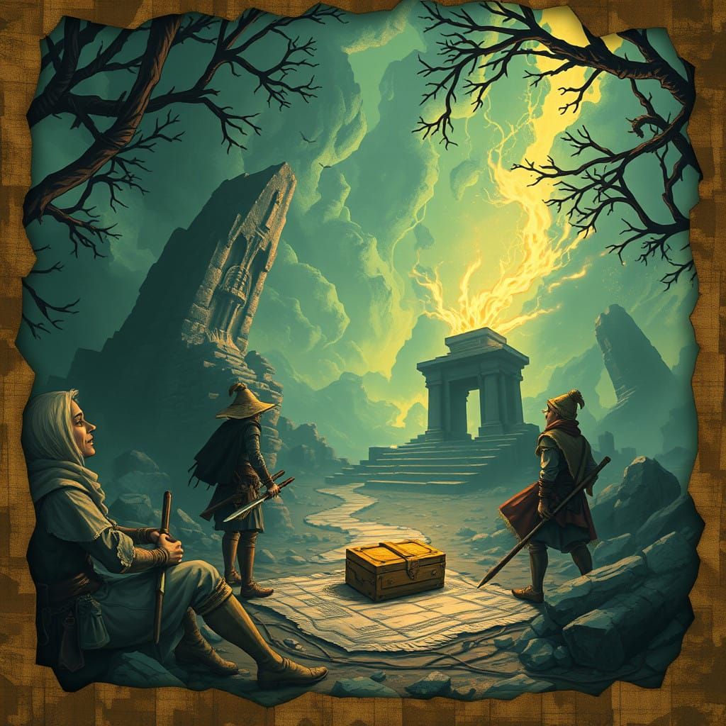 Mysterious Lost Map Reveals Hidden Ruins and Ancient Secrets