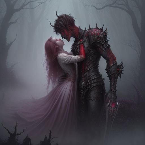 Demonic Lovers in a Bloody, Ethereal Fantasy