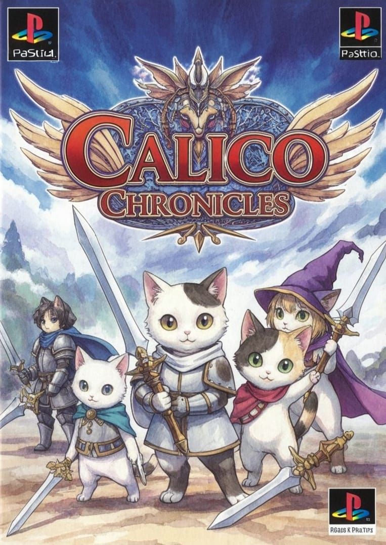 Fantasy Calico Kittens in Anime Style as RPG Warriors