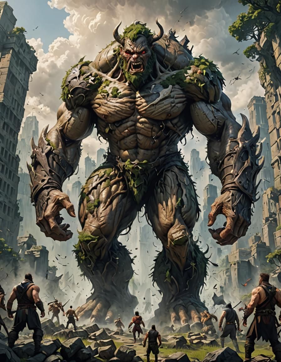 Epic Giant in a State of Utter Chaos