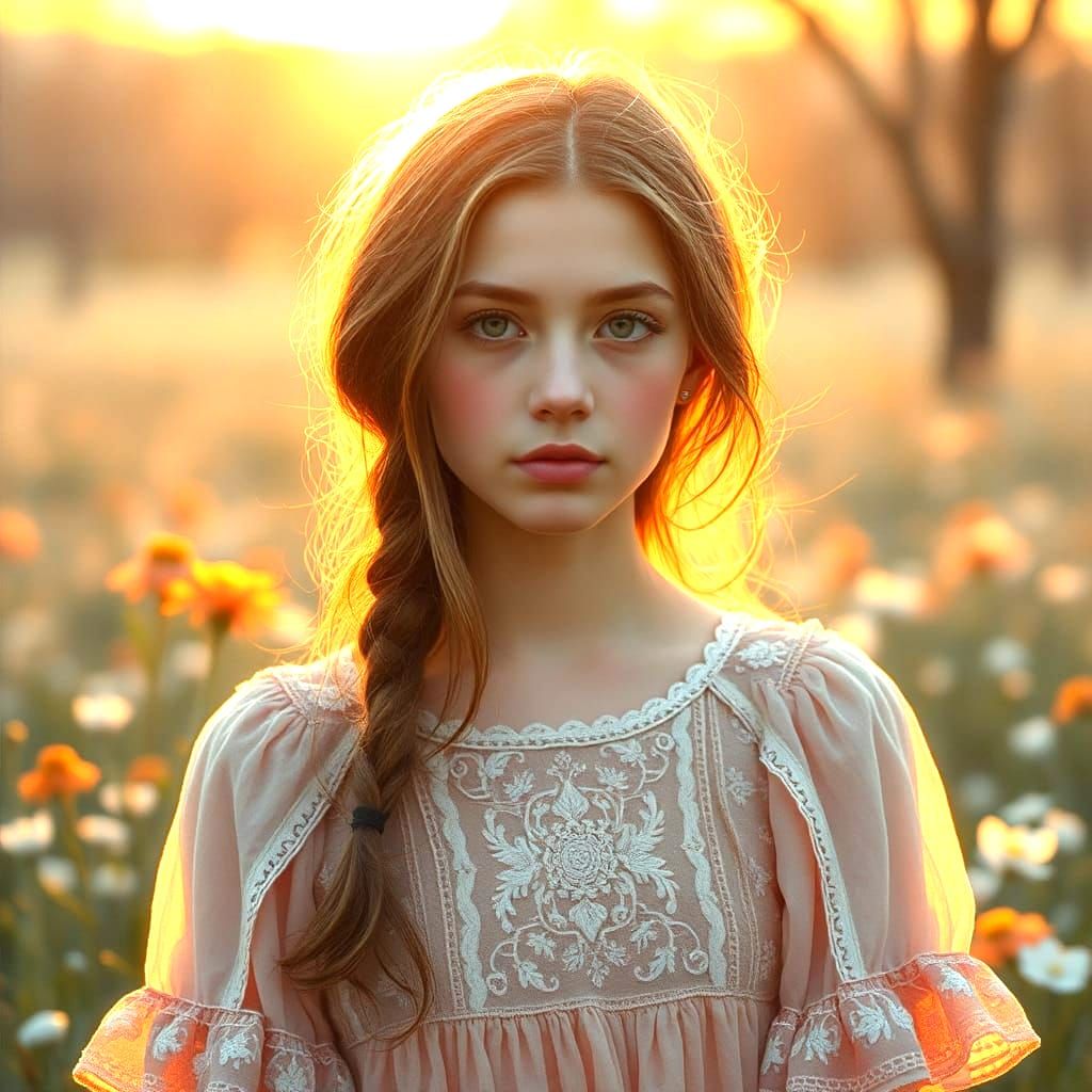 Portrait of a Girl with a Heart of Ice