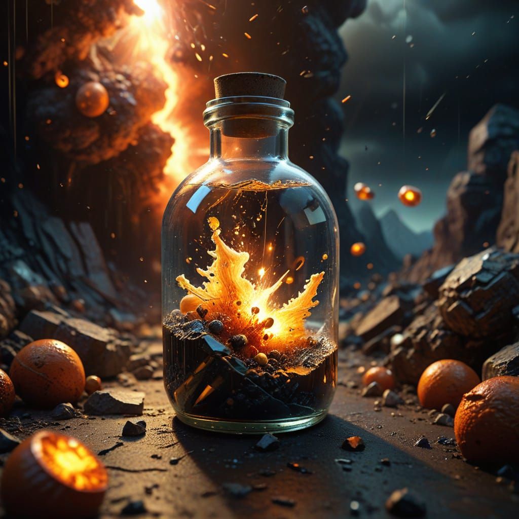 Cosmic Cataclysm in a Shattered Vessel