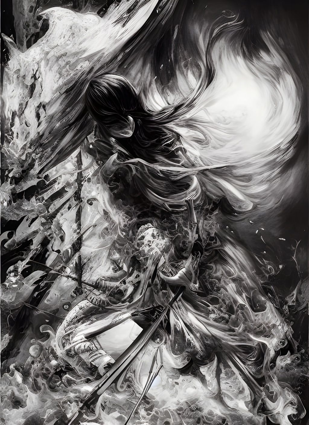 Dark Romanticism: Poison Quill Poster Art