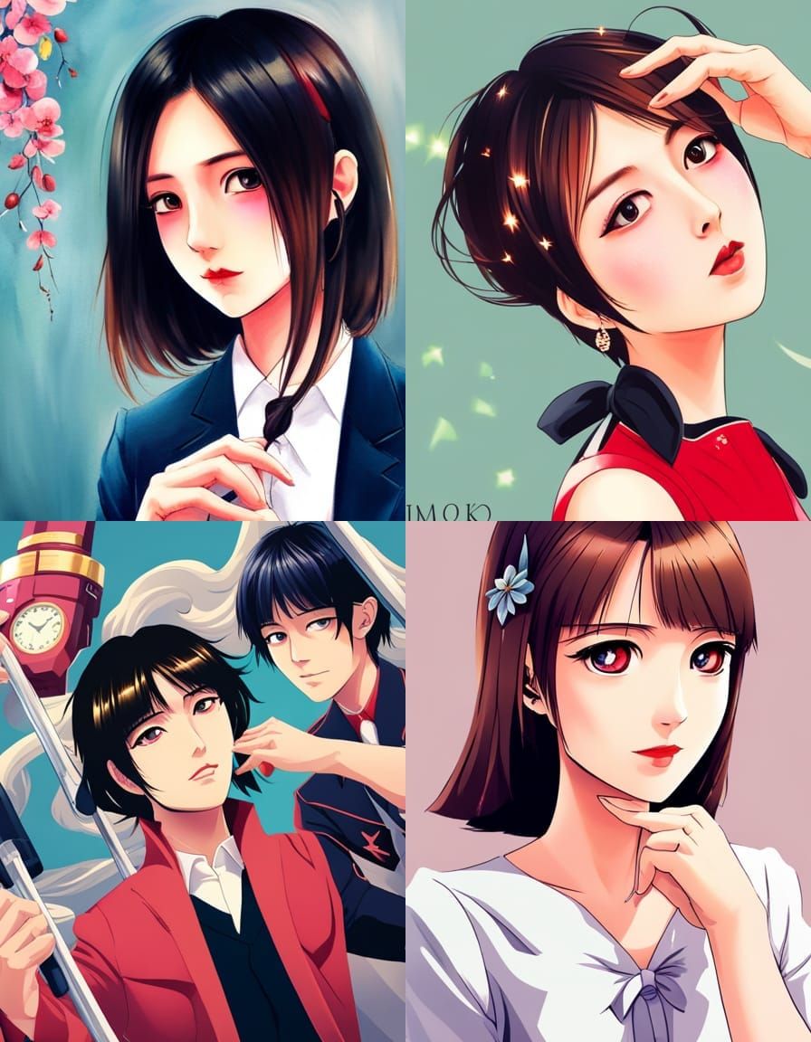 Digital Art in 薯子Imoko Style