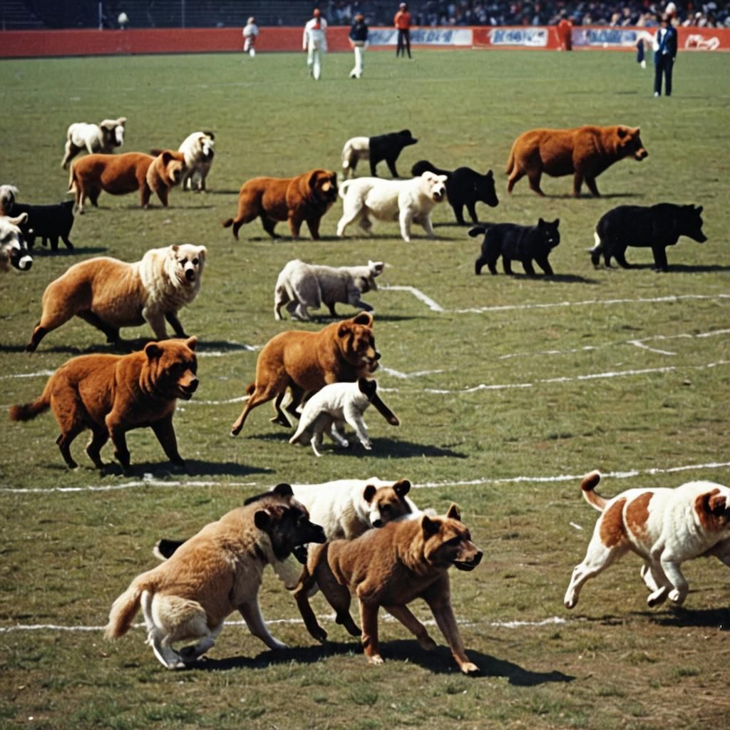 Animalympics Inspired Cartoon Animation