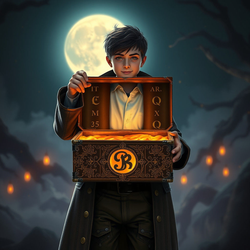 Mystical Shepherd's Pie Box in Fantasy Landscape