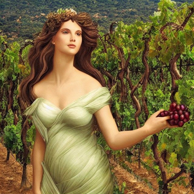 Aphrodite in Grapevines: Classical Goddess