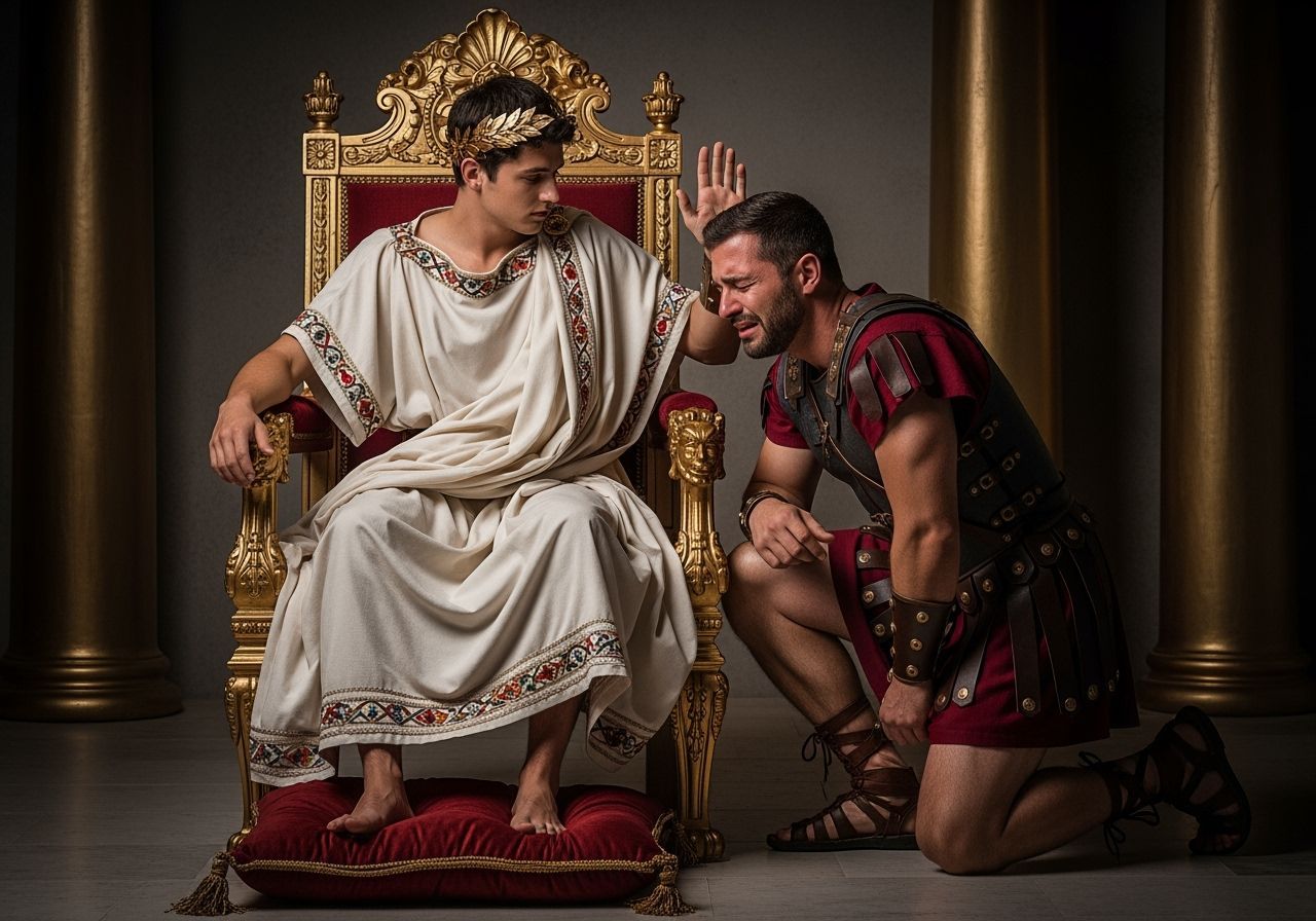 Young Emperor's Wrath: A Roman Drama in Photography