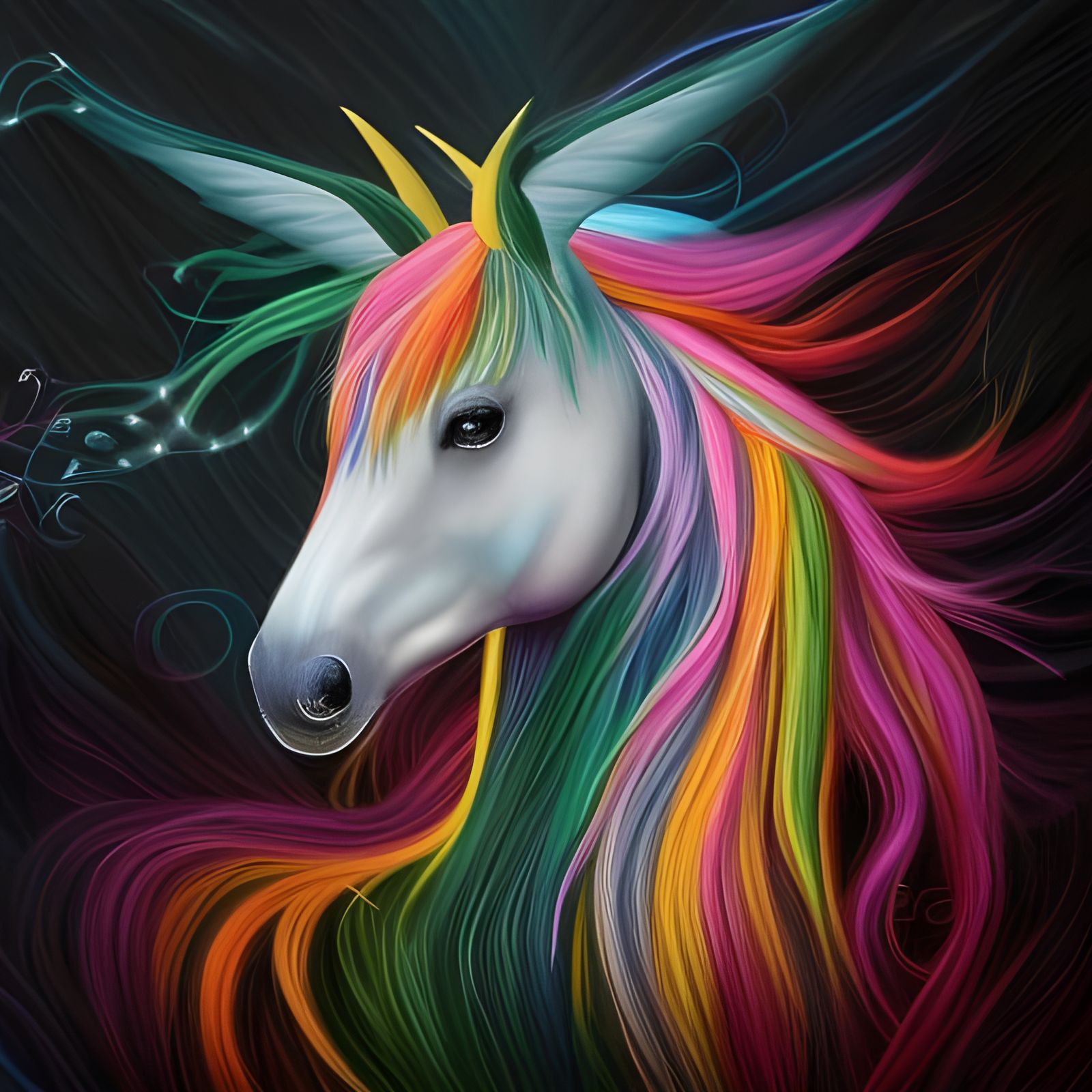 Rainbow Horse