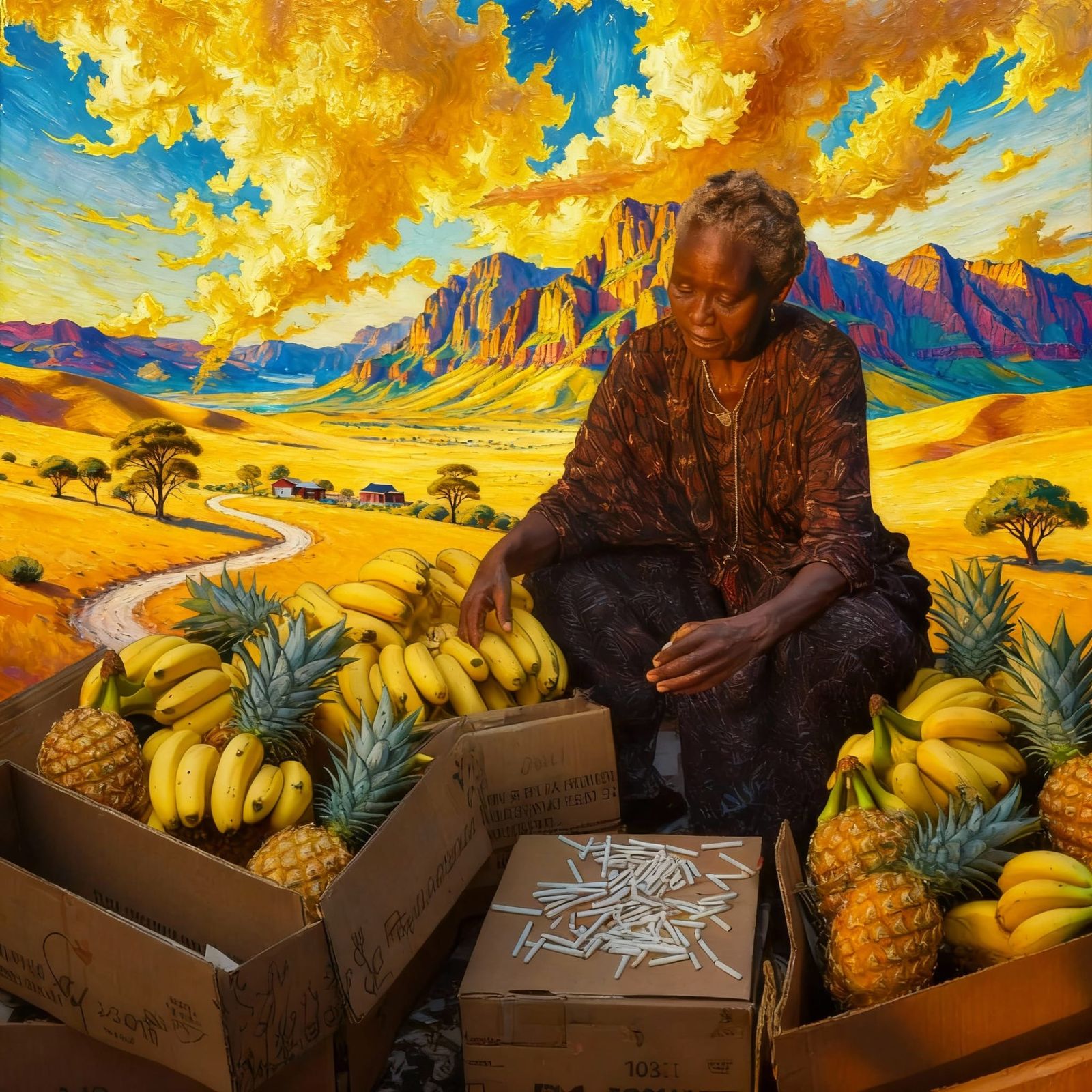 Splendor and Poverty Beneath South Africa's Surface