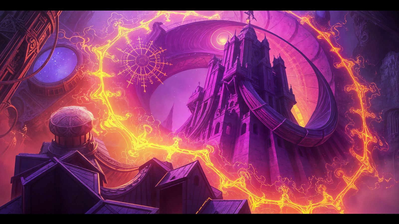 Riemann Zeta Function Masterpiece in Dark Fantasy Art