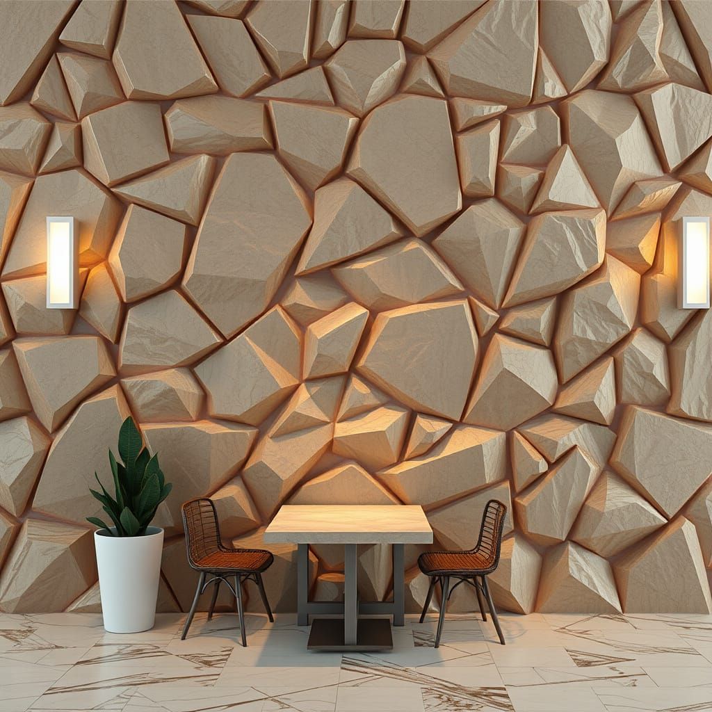 Surreal Café Scene in Photorealistic Cyberpunk Style