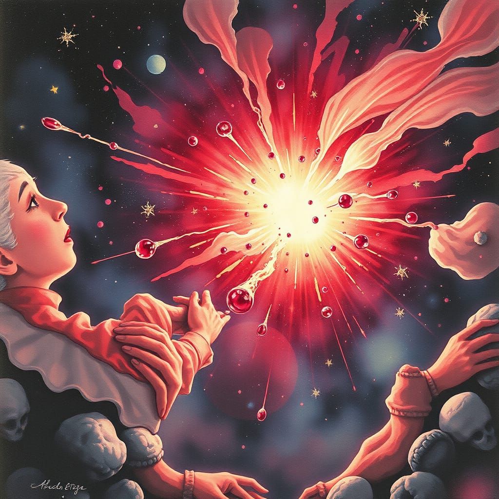 Vintage Supernova of Ruby Wine