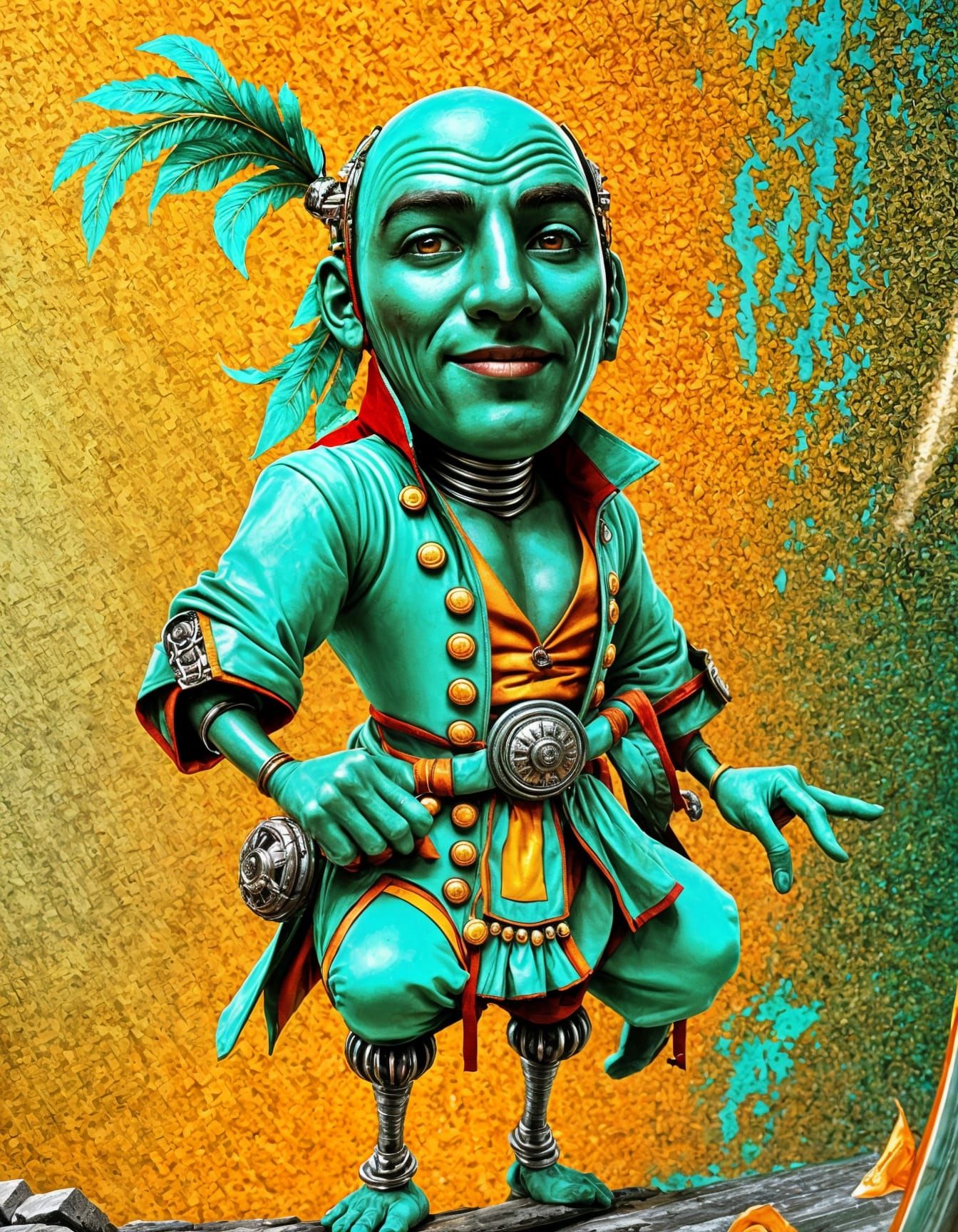 Robot Insects in Jean-Baptiste Monge Style