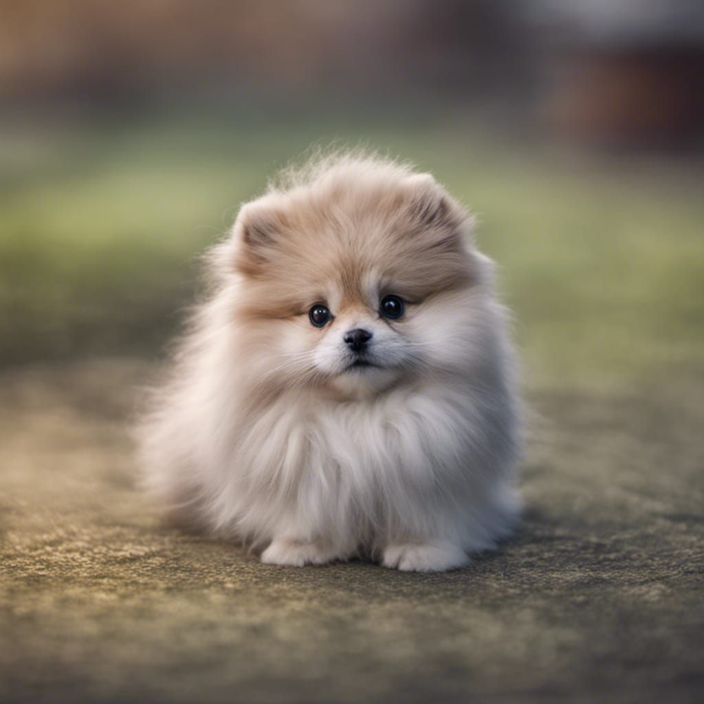Cute and Fluffy Animal Generated by AI
