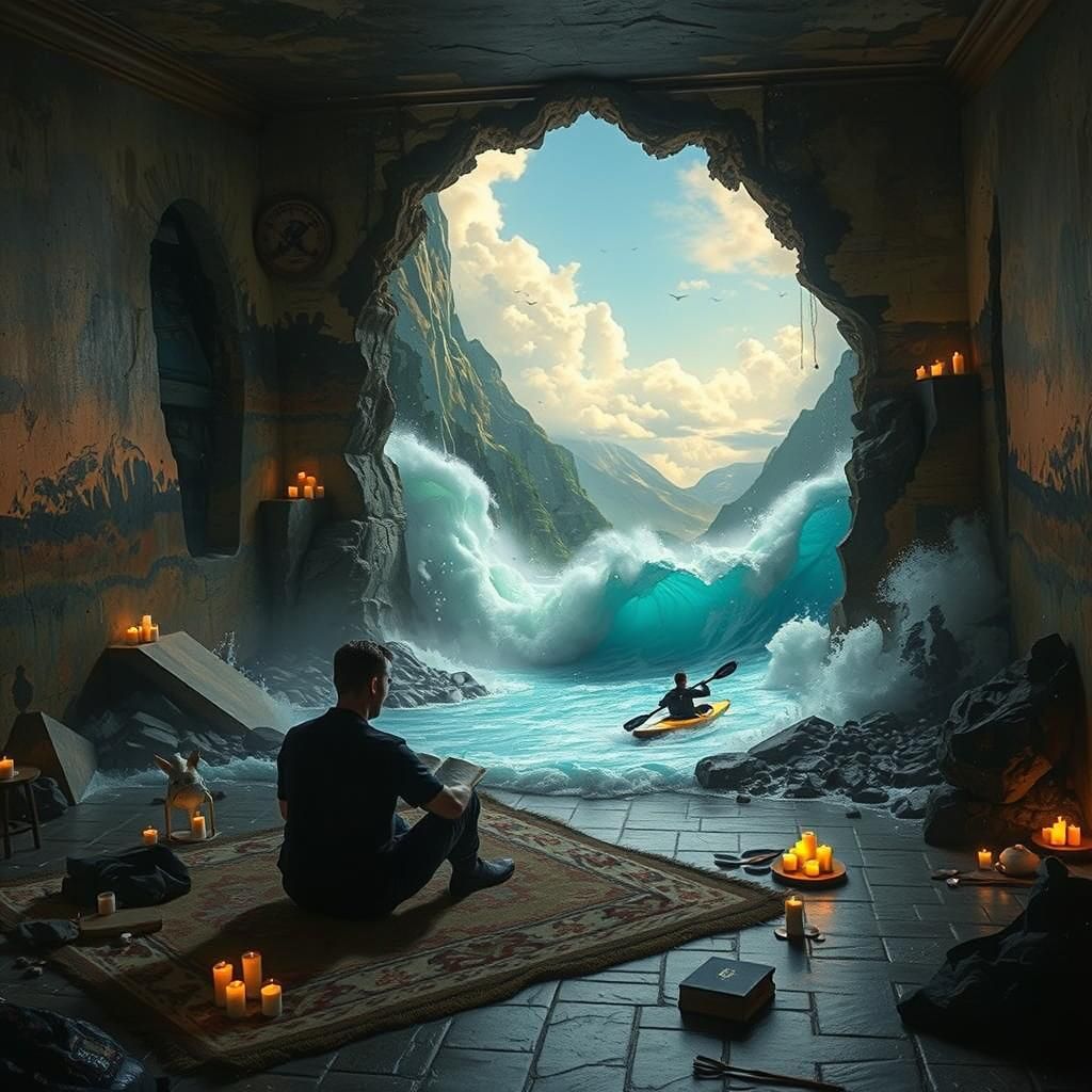 Book Comes to Life in 3D Art Escape
