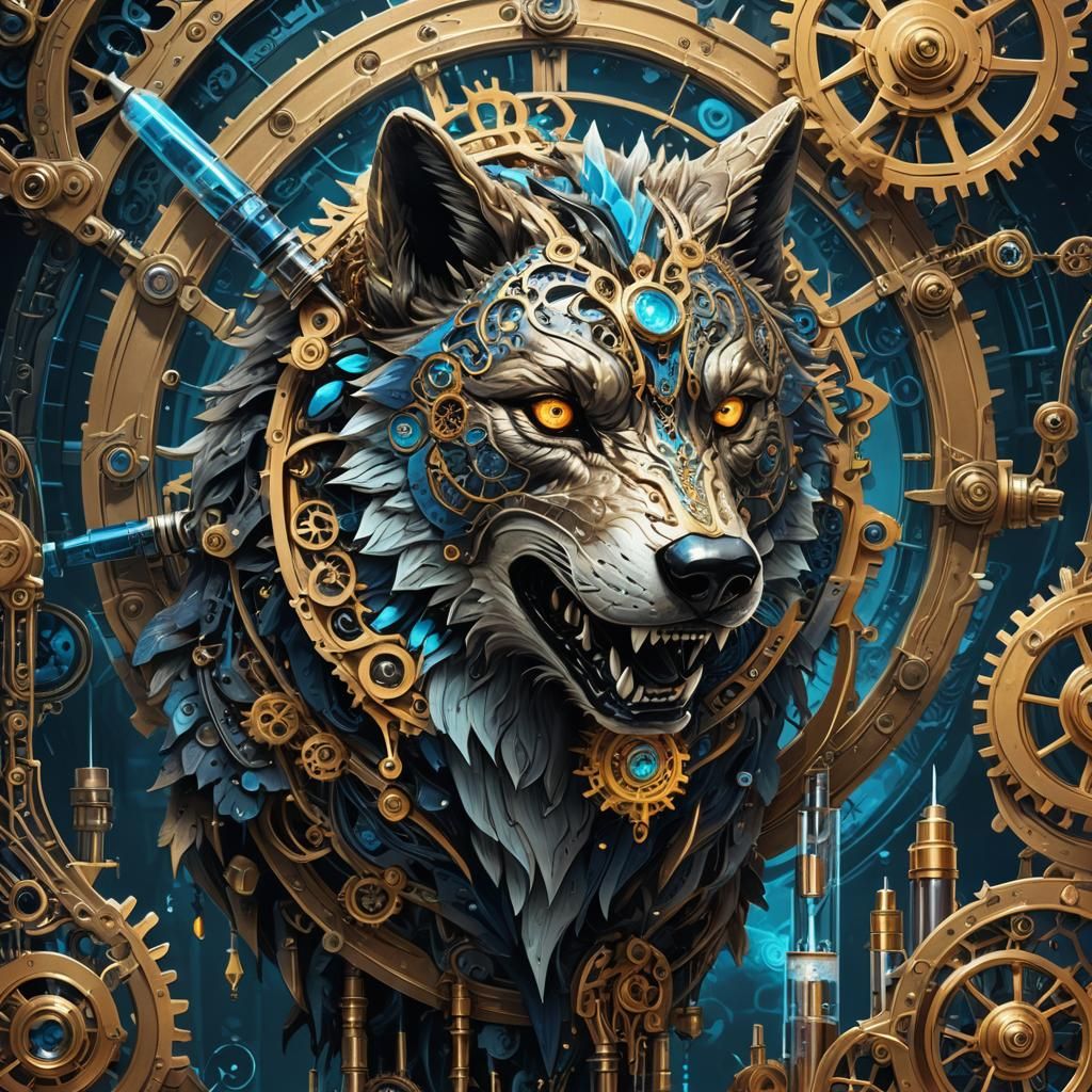 Cybernetic Wolf Transcendence