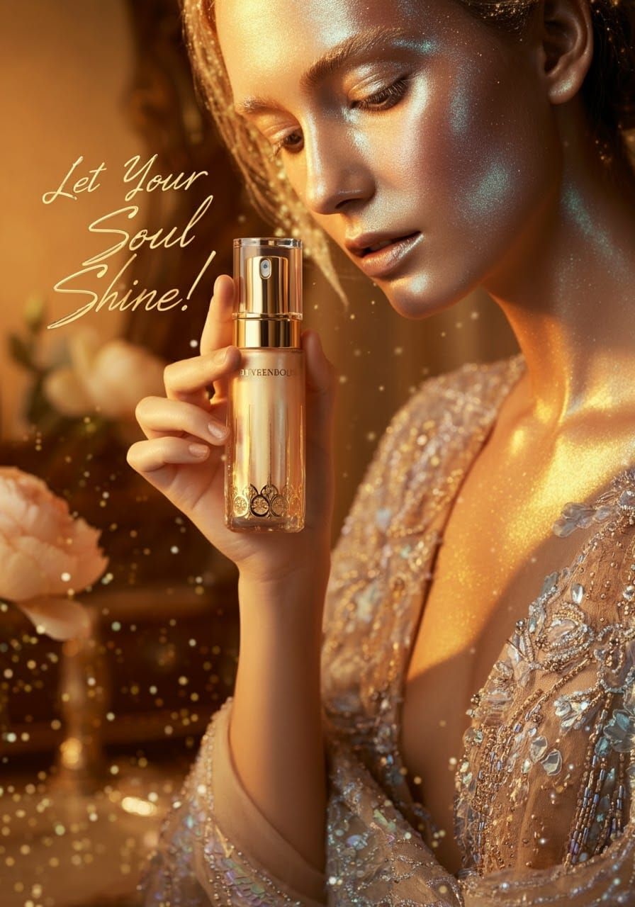 Iridescent Beauty in Art Nouveau Opulence