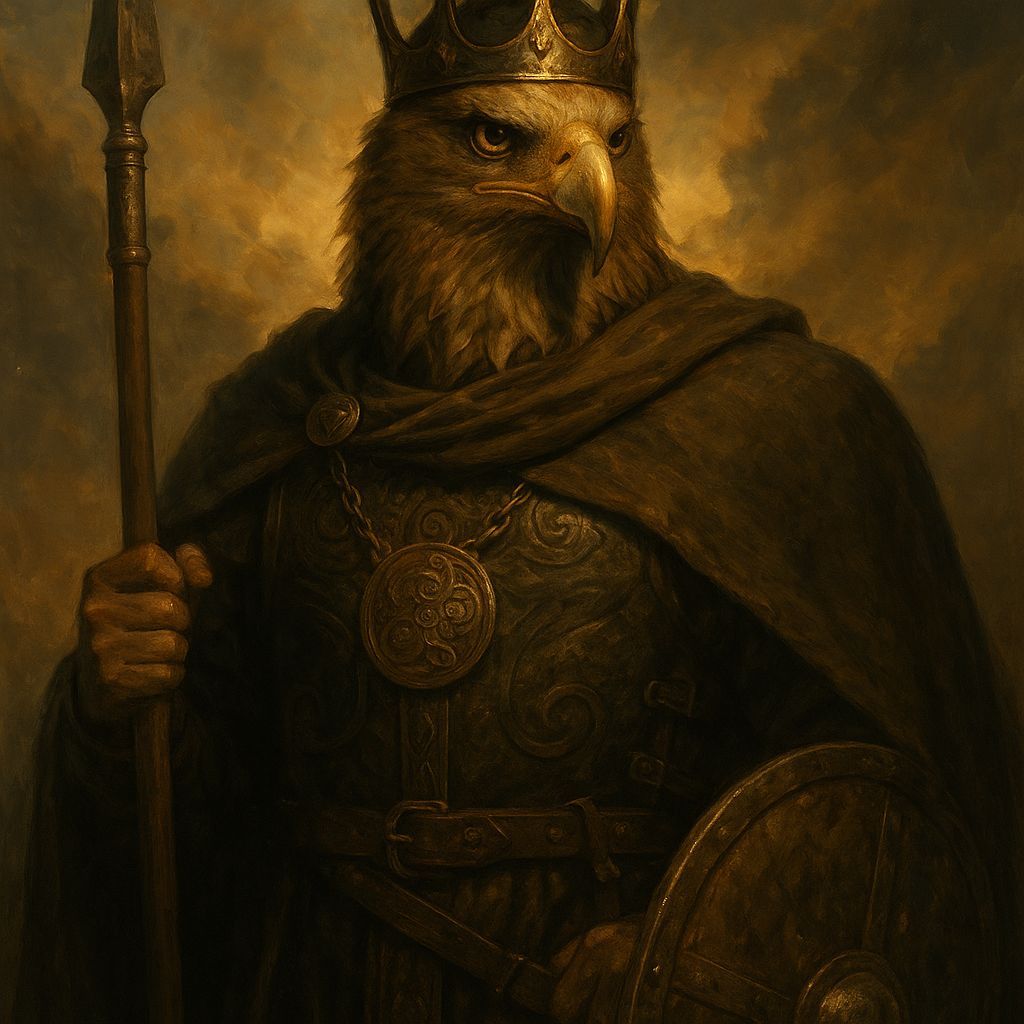 Eagle-Headed God of Authority and Wisdom