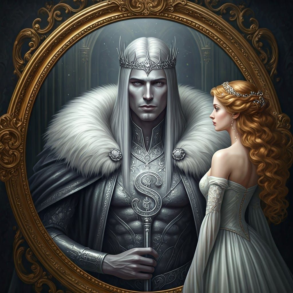 Silver King in Gilded Mirror Portal