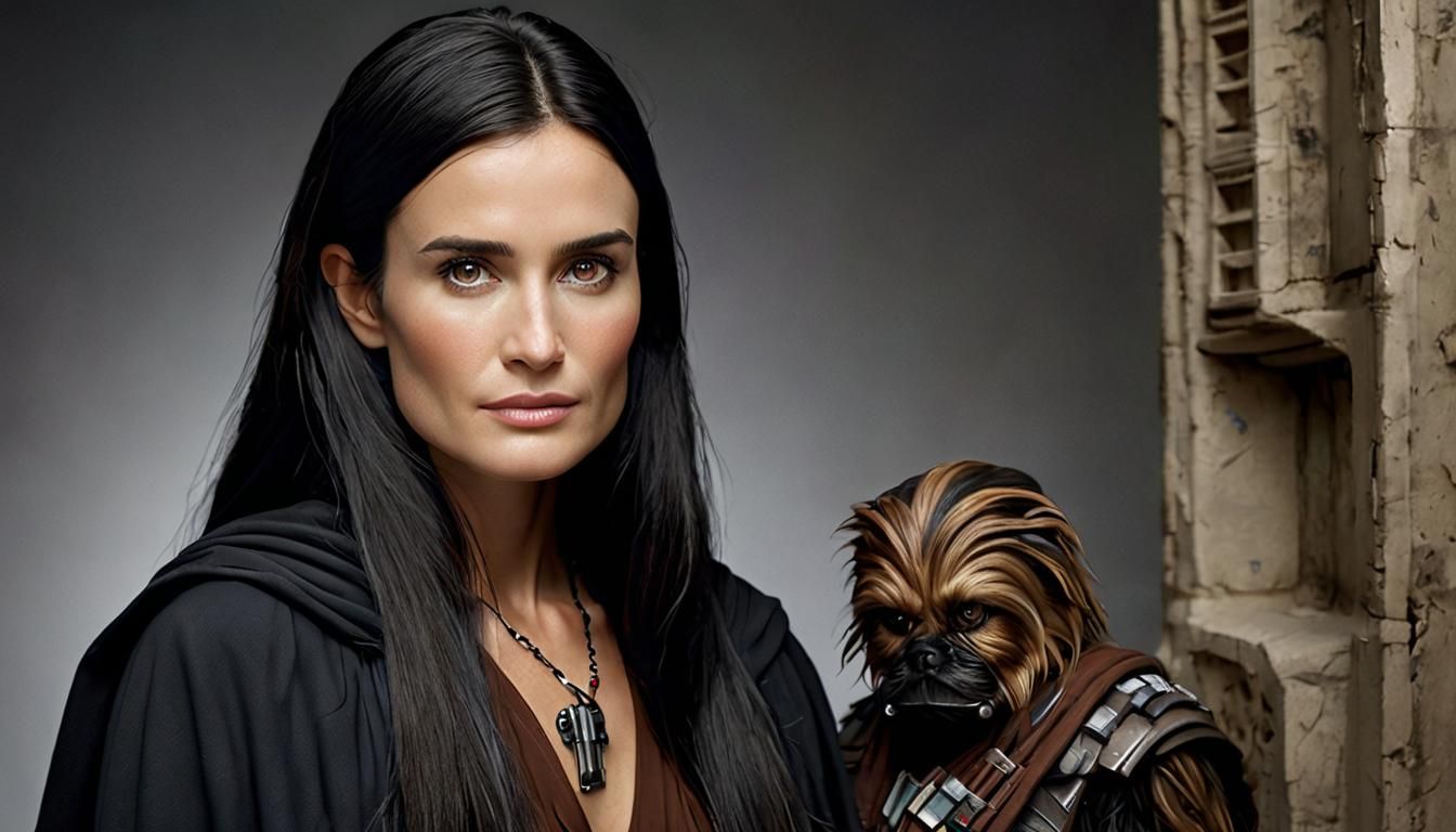 Star Wars Style Portrait of a Woman