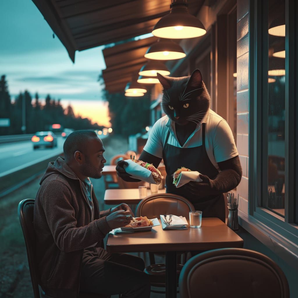 Black Cat Bistro: Serving Tacos on a Lonely Highway