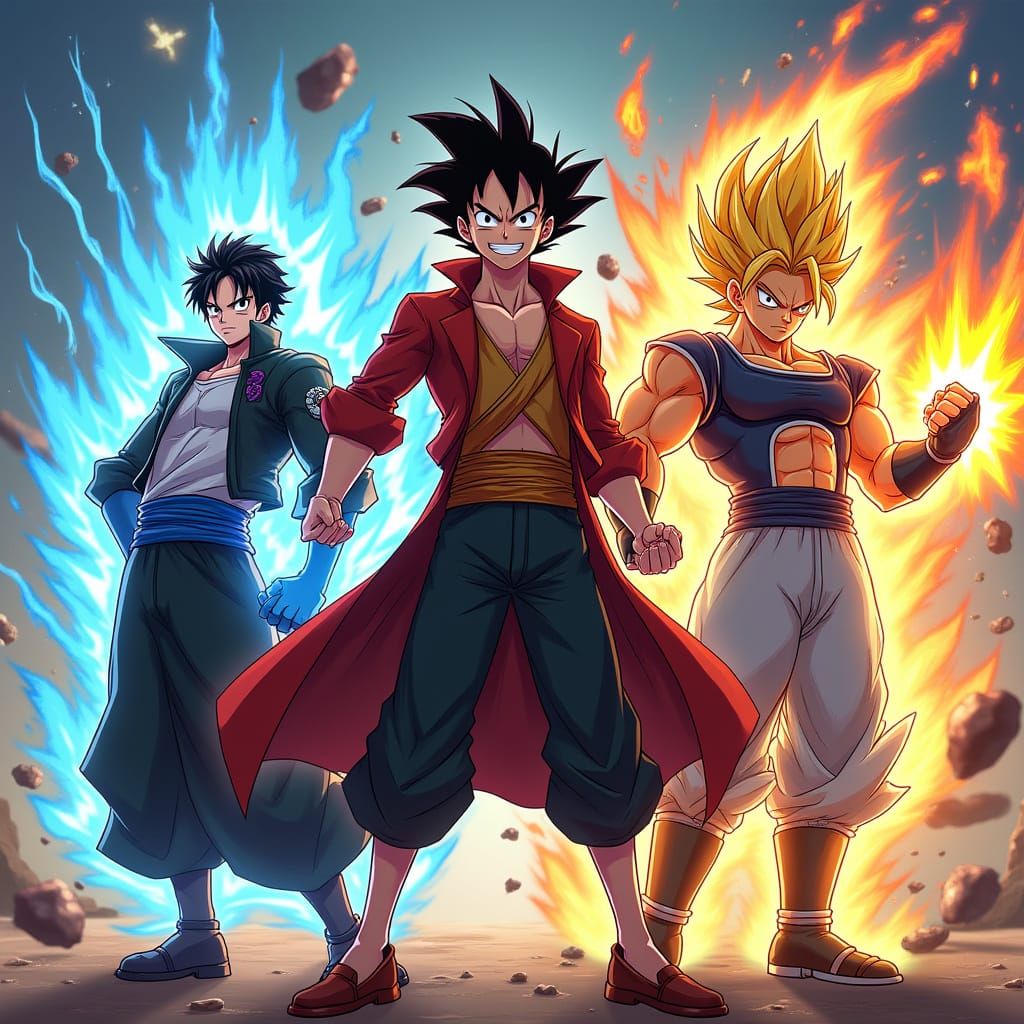 Mystical Warrior Unleashes Epic Anime Battle