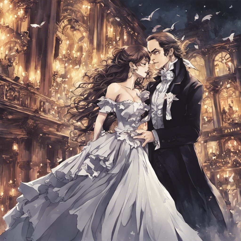 Anime Phantom of the Opera Key Visual