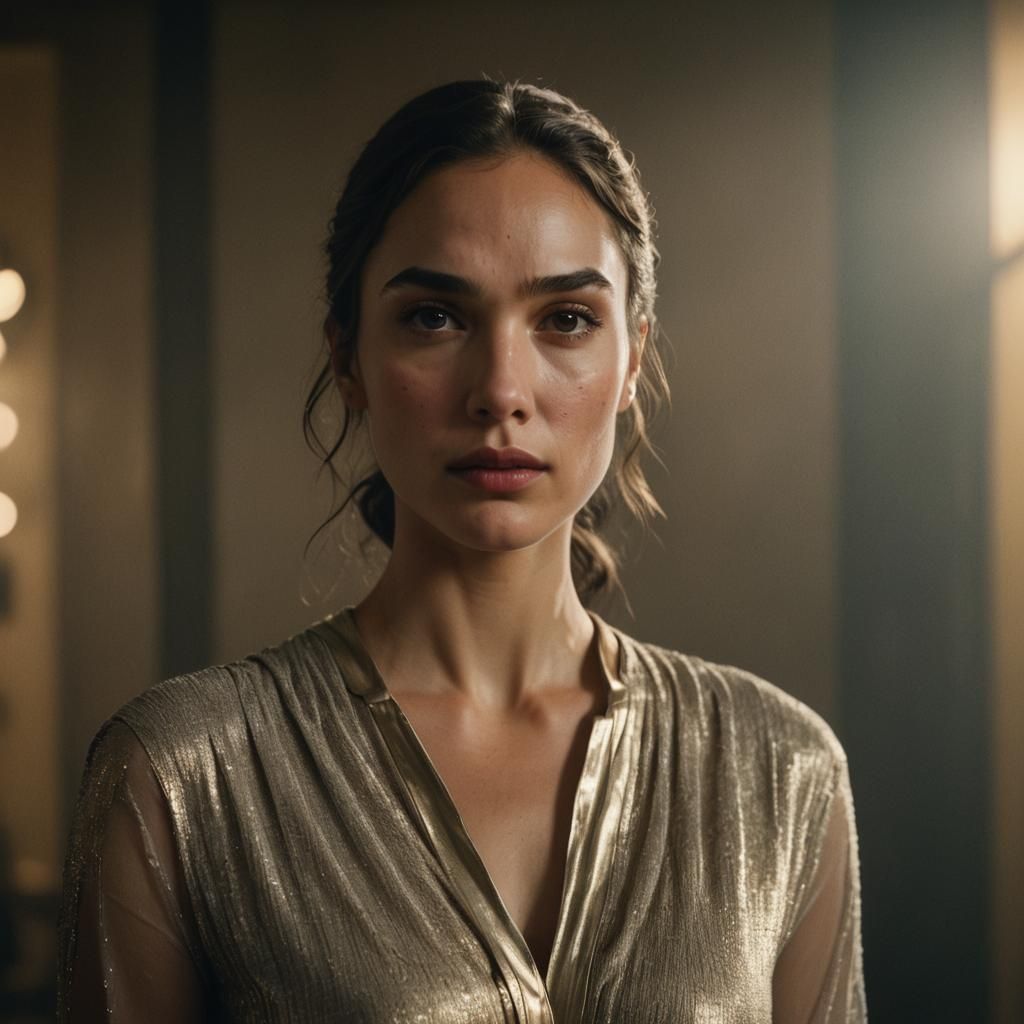 Gal Gadot Hyperrealistic Cinematic Portrait