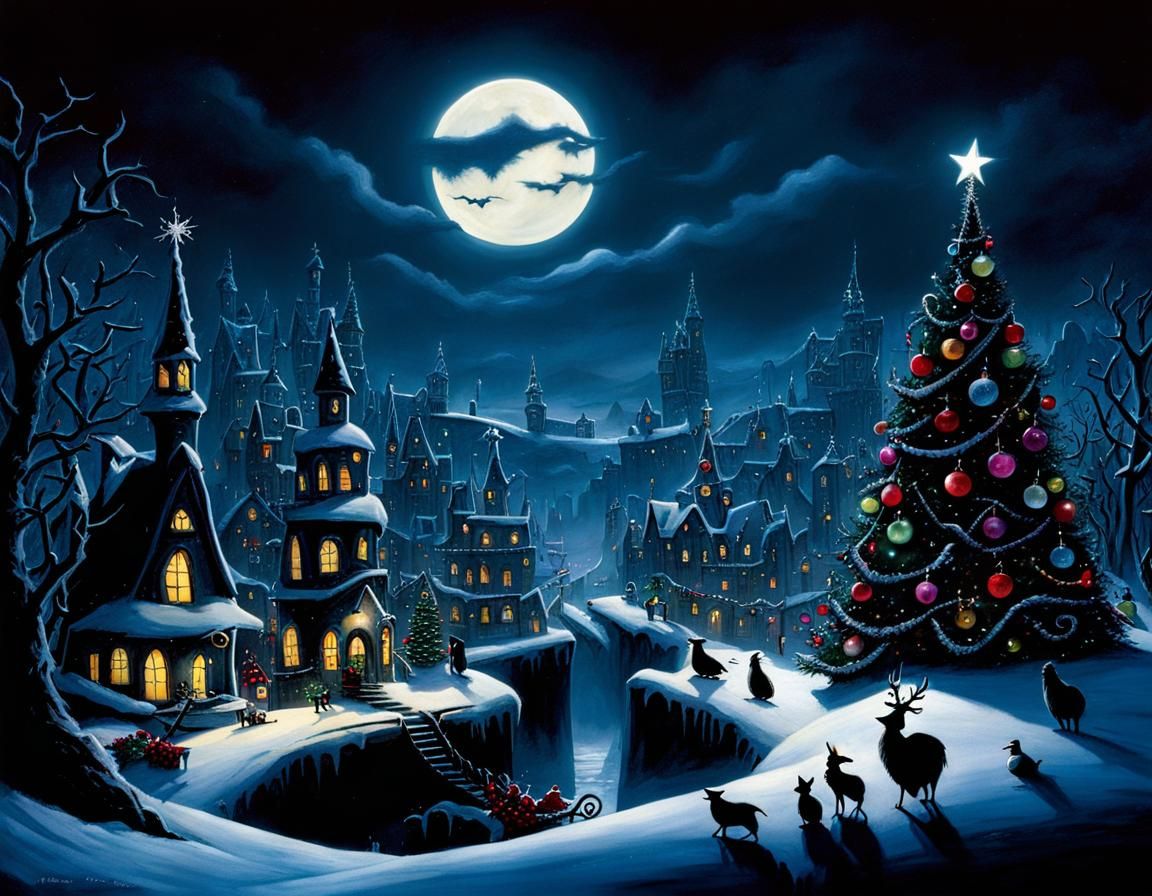 Dark fantasy Christmas