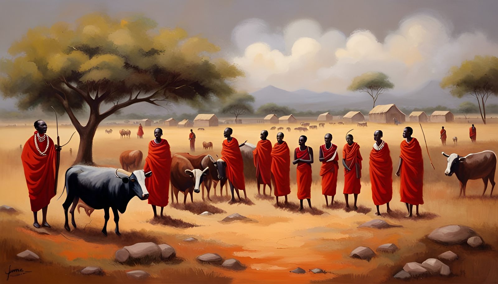 🇰🇪 🦁 Maasai Village 🐮 🇹🇿