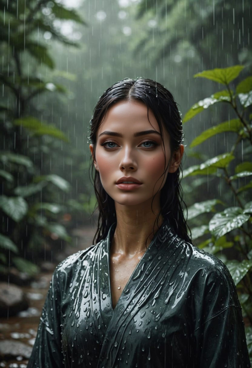 Inner Peace Through Raindrops