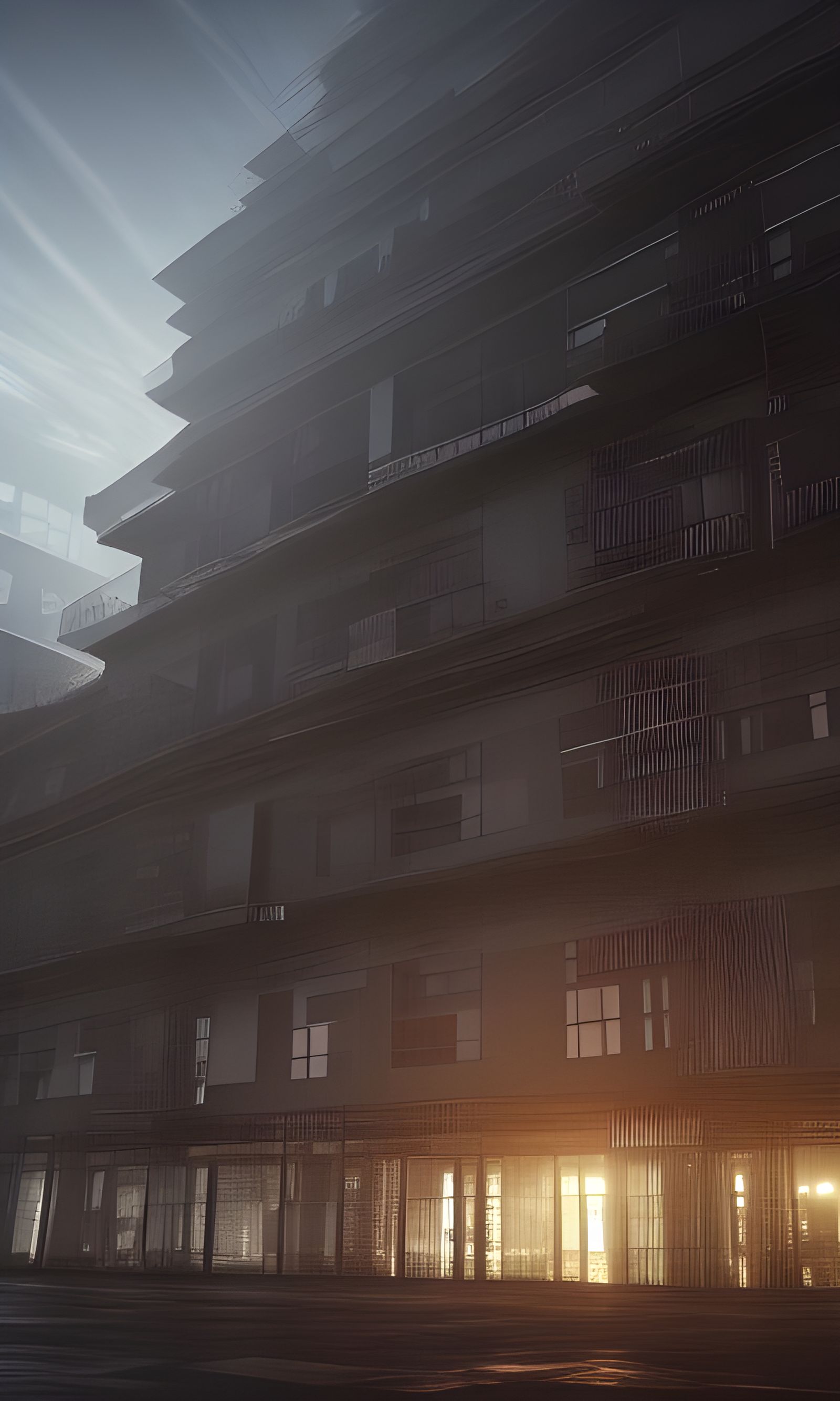 Building's Last Light: Hyperdetailed Concept Art