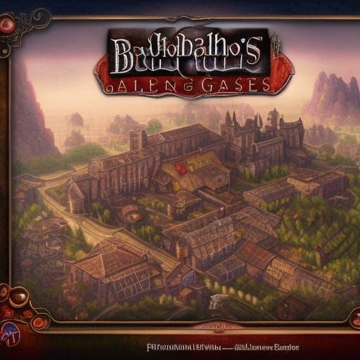 Imagine an Old School RPG, Title Screen.