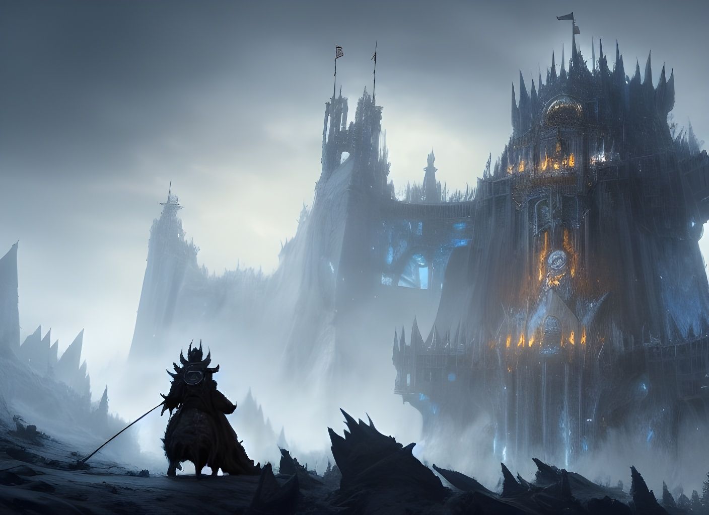 Lich King Fortress by Bonner and Zabrocki